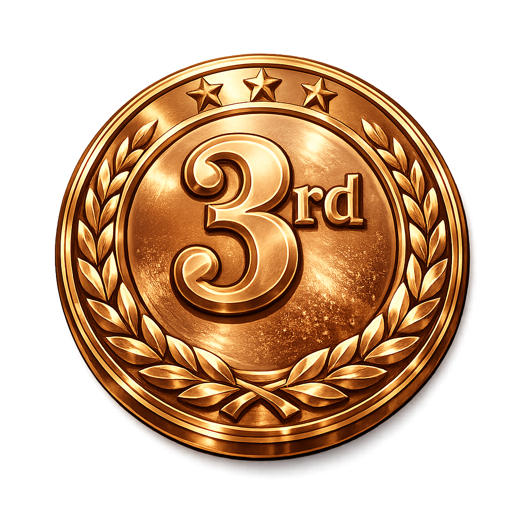 3rd place