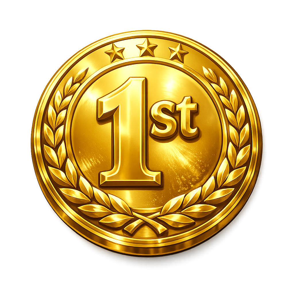 1st place